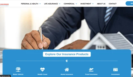 Convenor Insurance Agency screenshot