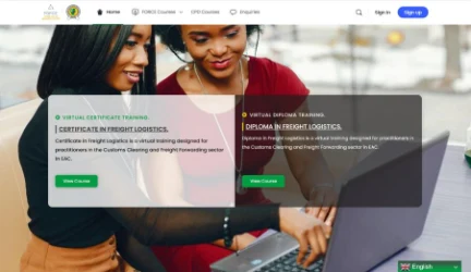FEAFFA E-Learning System screenshot