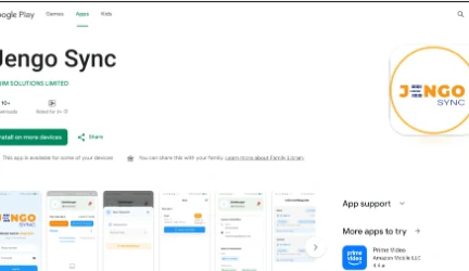 Jengo Sync screenshot