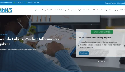 Rwanda Labour Market Information System screenshot