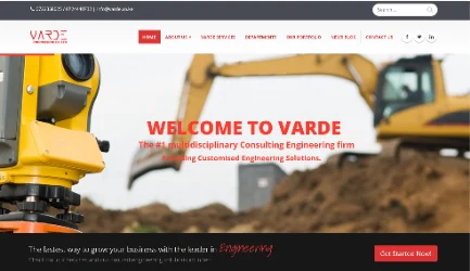 Varde Engineering screenshot